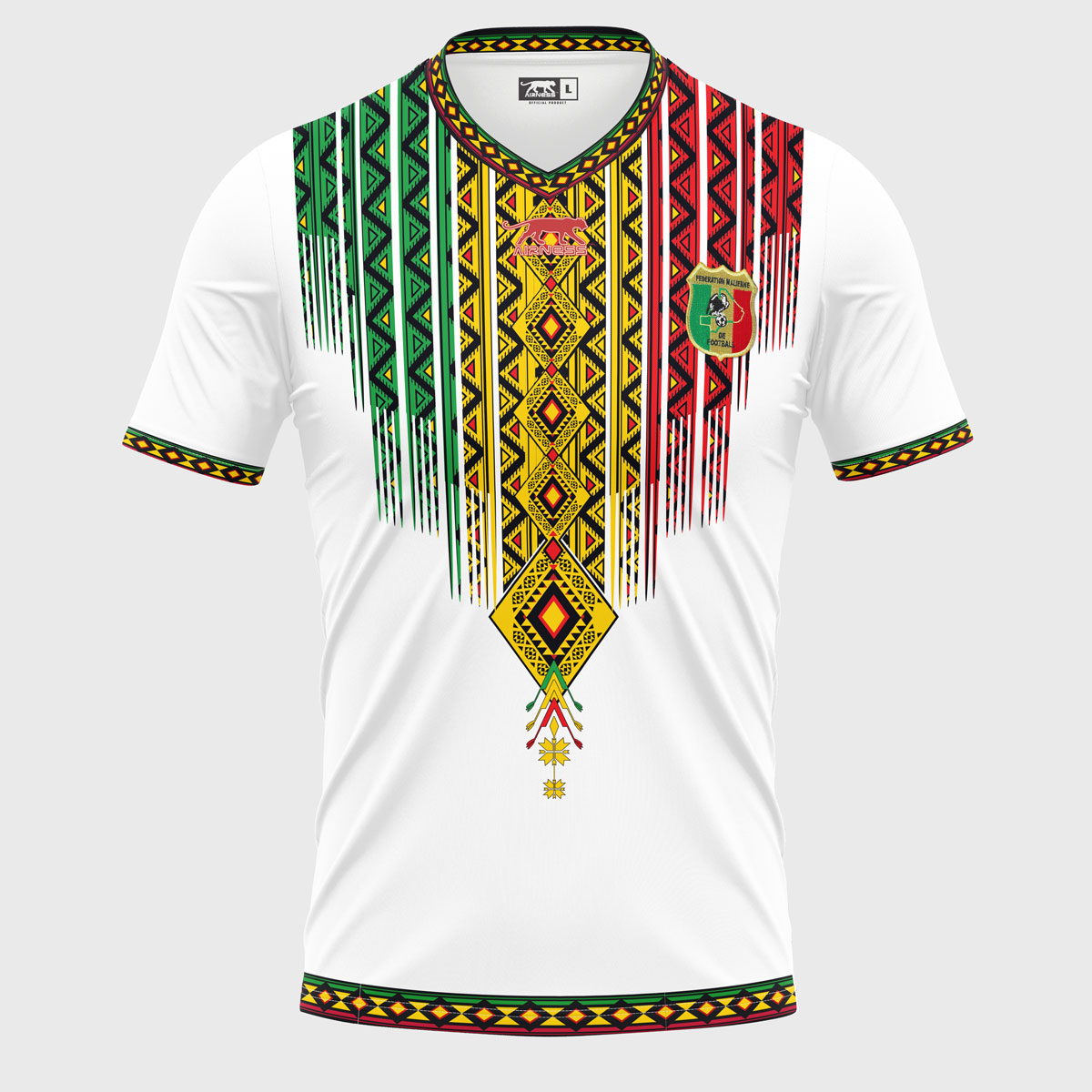 Maillot Mali domicile CAN 2025 blanc