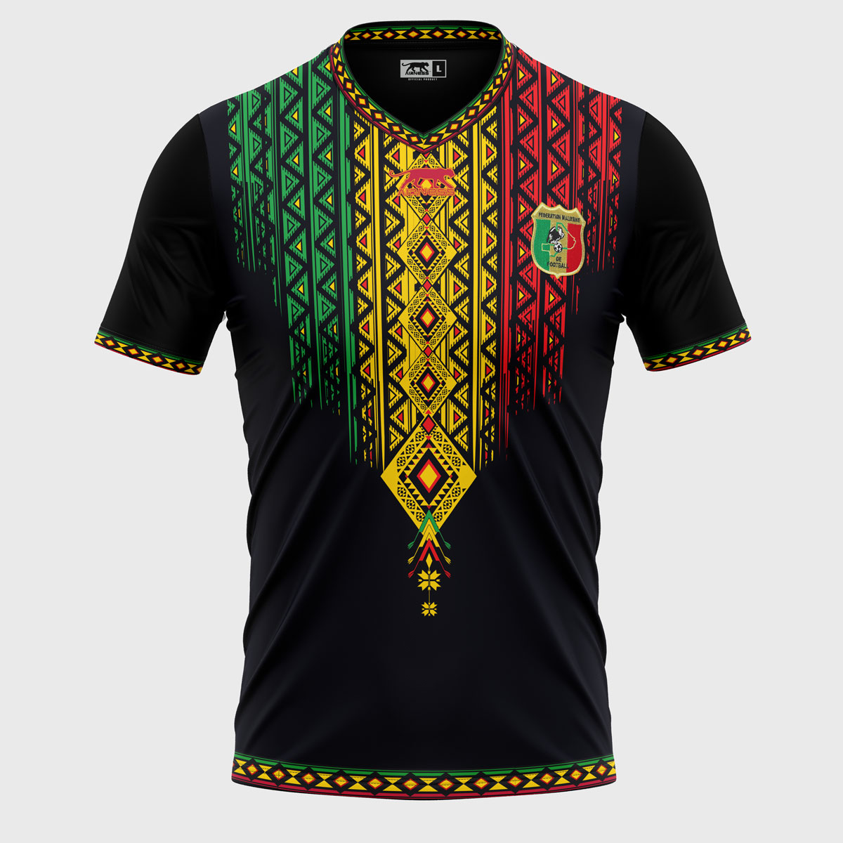 Maillot Mali domicile CAN 2025 noir